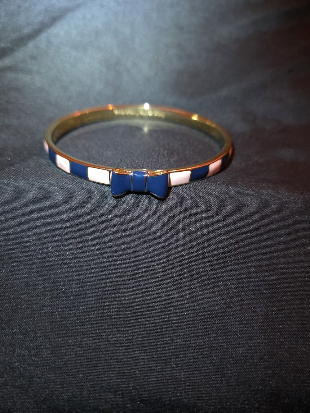 Kate ♠️ Spade Take A Bow Pink/Navy Blue